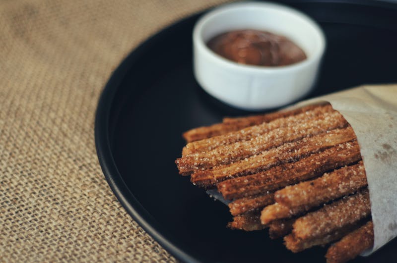 Churros with Chocolate Sauce